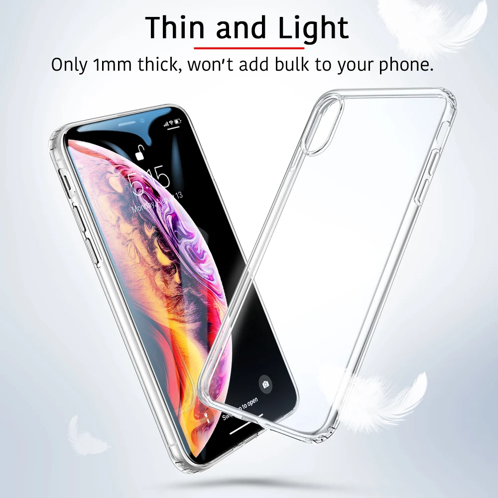 coque iphone xs transparente bumper