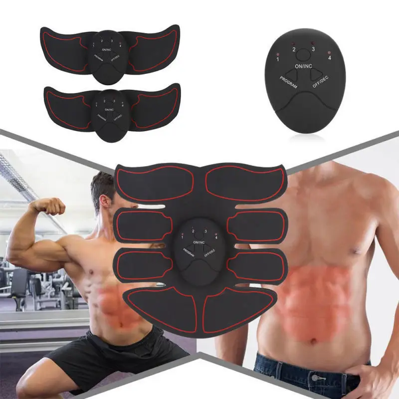 Abdominal Arm Muscle Trainer Ems Massage Stimulator Electric Muscle