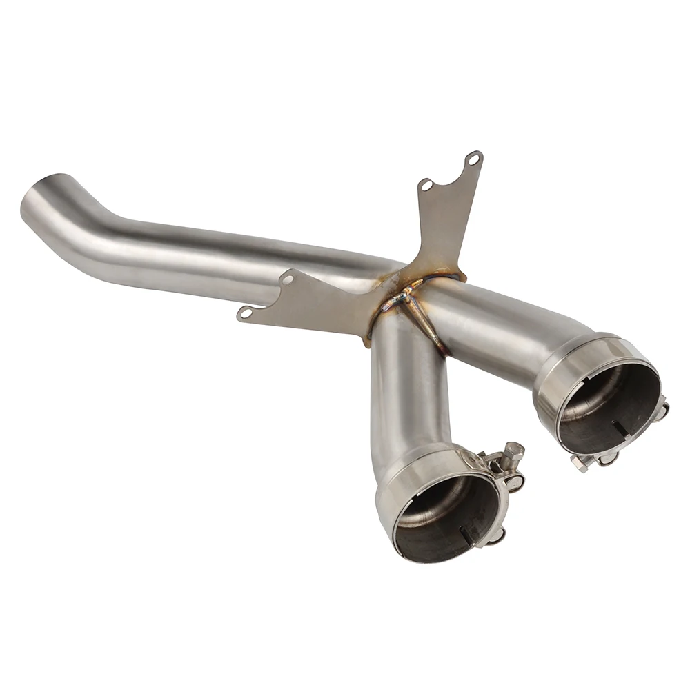 BMW S1000RR Mid Pipe Decat Eliminator Race Exhaust S 1000R 1000 R Motorcycle Stainless Steel Exhaust Hot sale - - Racext 16