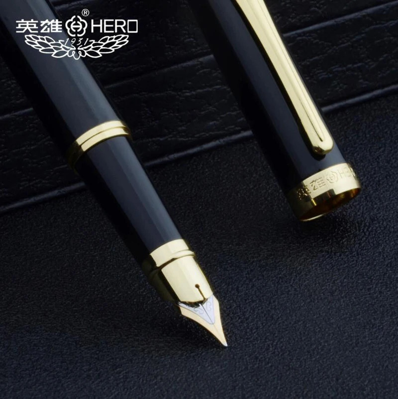 Новое поступление бренд Hero 3802 роскошный чернильный фонтан ручка для офисных работников быстрая подарочная ручка