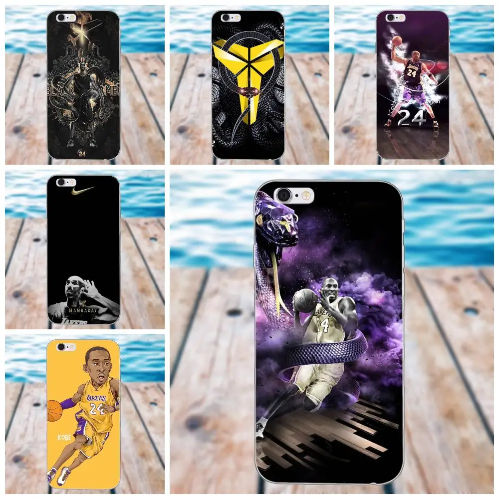 

Kobe Bryant Black Mamba For Apple iPhone 4 4S 5 5C SE 6 6S 7 8 Plus X Galaxy Grand Core II Prime Alpha Soft TPU Protector Cases
