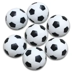 5x пластиковый 32 мм Футбол крытый настольный футбольный мяч заменить черный + белый