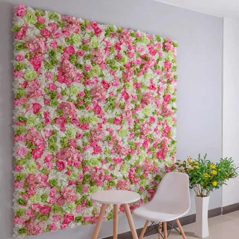 オフライン販売 安い 送料無料人工アジサイの花の壁結婚式の装飾のための花のパネルベビーシャワークリスマスの背景の装飾 即納 Hashaliach Co Il