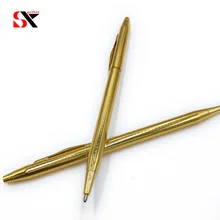 Bolígrafo De Bola de Metal marca Yushun, bolígrafo de lujo, bolígrafo dorado, mejor, más noble, para escritura de negocios, bolígrafo de oficina(China)