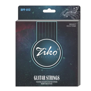 

ZIKO Coated Phosphorus Bronze Ballad Guitar Strings DPP 012-053 Guitar Parts Accessories Musical Instrument