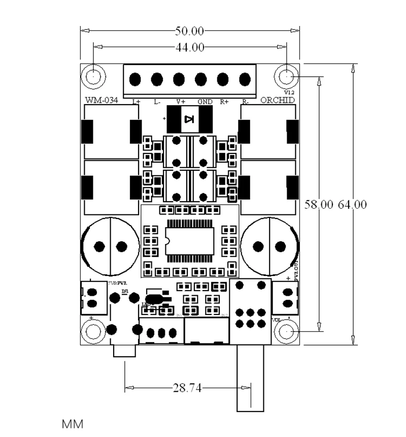 TPA3116 D2 2x50 Вт DC10-25V стерео HIFI Цифровой 2,0 Аудио Усилитель мощности доска G2-006