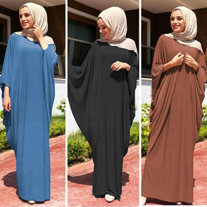Кафтан арабский абайя Дубай ислам Турция длинный хиджаб мусульманское платье Рамадан Абая для женщин Кафтан марокаин турецкая исламская одежда