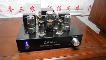 

6p1 Single-ended Aarallel Tube Power Amplifier 5Z4P+6N8C+6P1 HIFI Tube Amplifier 6.8W X 2 Class A AMP