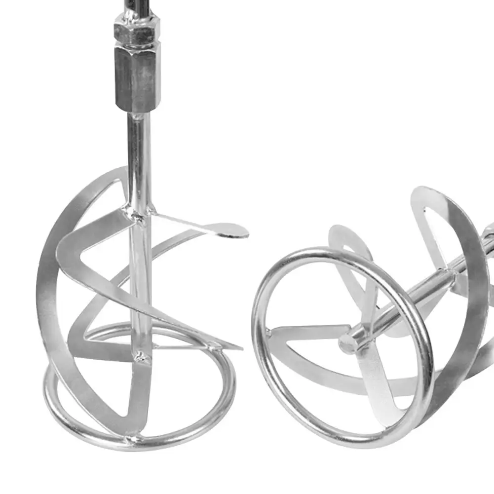 

Cement Putty Paint Coating Agitator / Mechanical Rod Threaded Head Stirring Rod Mud Mixer Paint Mixer Attachment Spiral Mixer