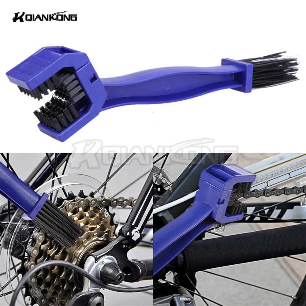 Plastic Cycling Motorcycle Bicycle Chain Clean Brush Gear Grunge Brush Cleaner Outdoor Cleaner Scrubber Tool