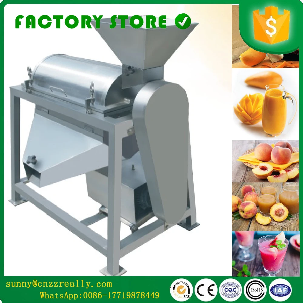 Stainless stee 3000 W 220v industrial automatic Fruit Pulp Extracting