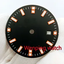 31,5 мм стерильный циферблат fit 2836/2824 2813/3804, Miyota 82 серия Движение 43 мм часы P902