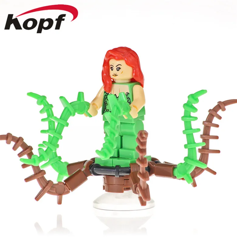 

20Pcs Building Blocks Avengers 4 Endgame Space Poison Lvy Killer Frost Harley Quinn Action Figures Toys For Children XH 1113