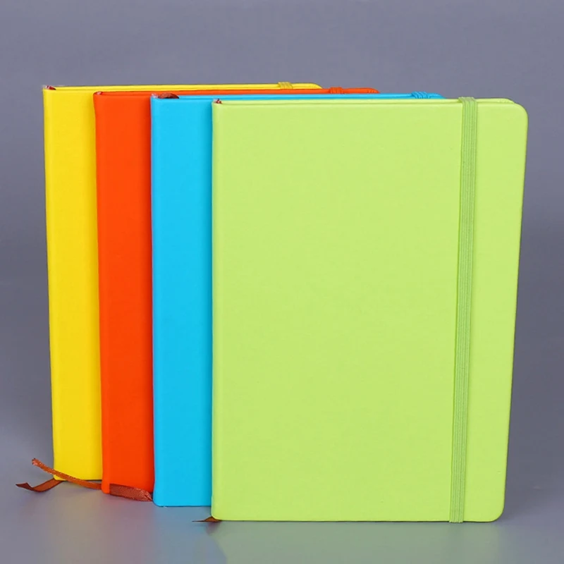 

Candy Color A5 PU Cover Refill Notebook Creative Bandage Note Book Planner Organizer Personal Diary Daily Memo Gift