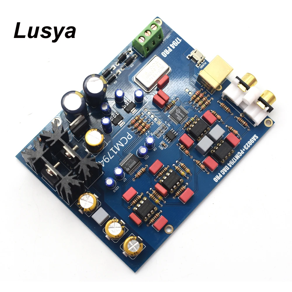 

SA9023+PCM1794 DAC Decoder Board USB DAC Sound Card 5V DIY Board/Finished Board B8-004