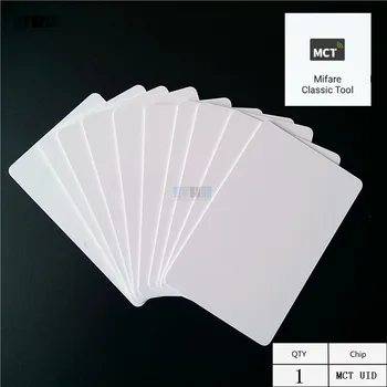 

New Version 13.5MHZ UID Changeable S50 1K Andriod Phone APP MCT Modify UID NFC Card Block 0 Rewritable RFID Card Magic Card