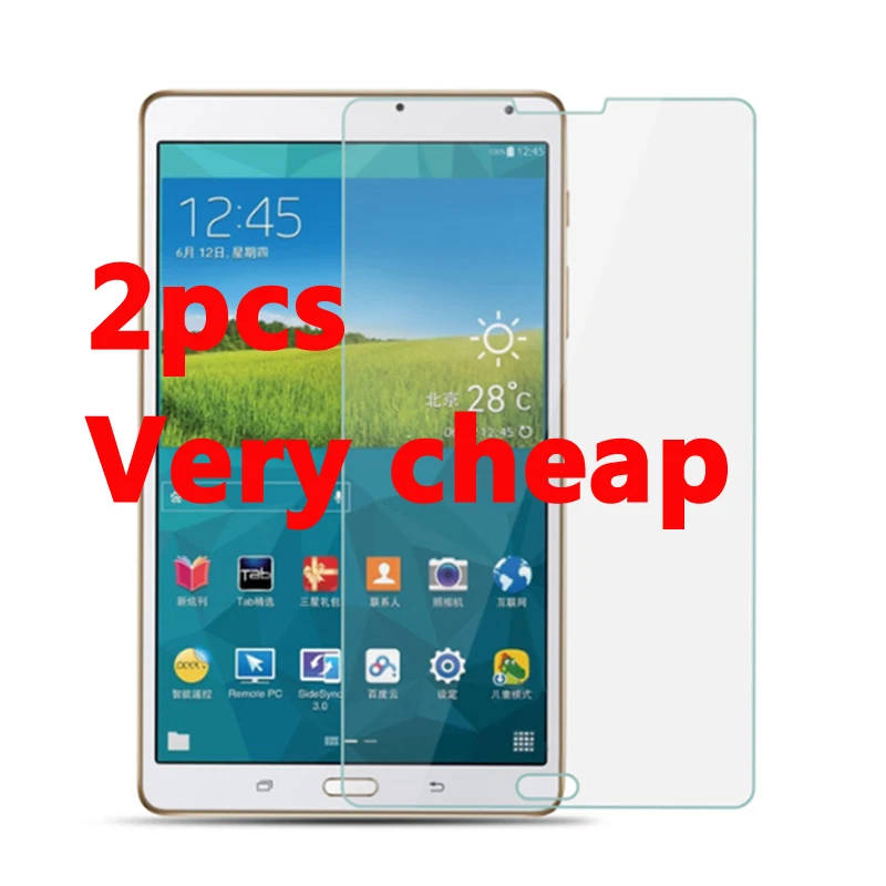 Защитное стекло закаленное 9H 2.5D для Samsung Galaxy Tab E 8 0 Pro S 4 T377 T375 T320 T325 T700 T705 2