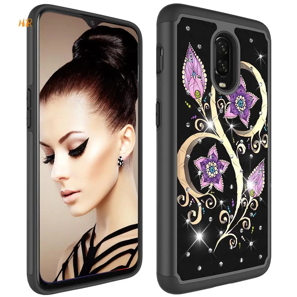 30pcsAnti fall чехол для телефона One Plus 6T MOTO G7 Pixel 3 XL Alcatel 1X Evolve 2 в 1 мягкий из ТПУ|Бамперы| |