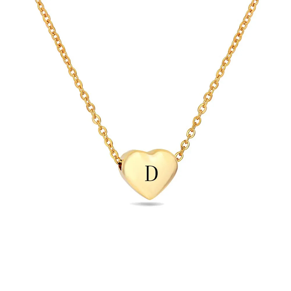 d initial necklace