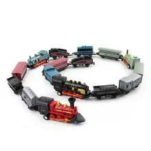 HIINST Моделирование детей мини поезд модель игрушки Ретро паровые огни модель поезда автомобили игрушка для мальчиков подарок на день рождения праздник