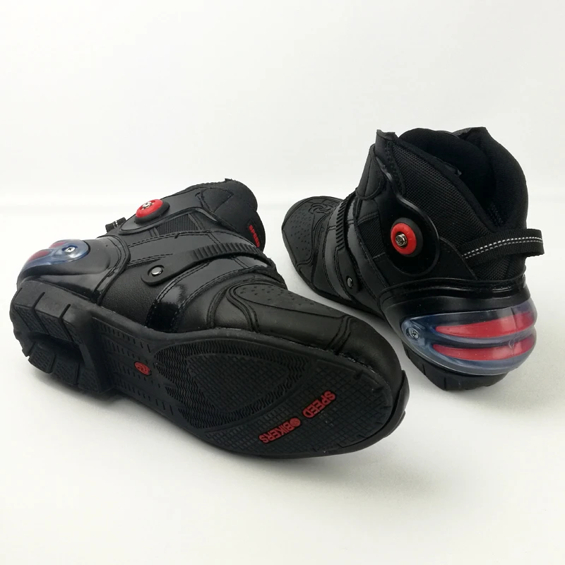 Riding Tribe boot motorcycle racing boots men motocross riding shoes size 40-47 black color , A9003