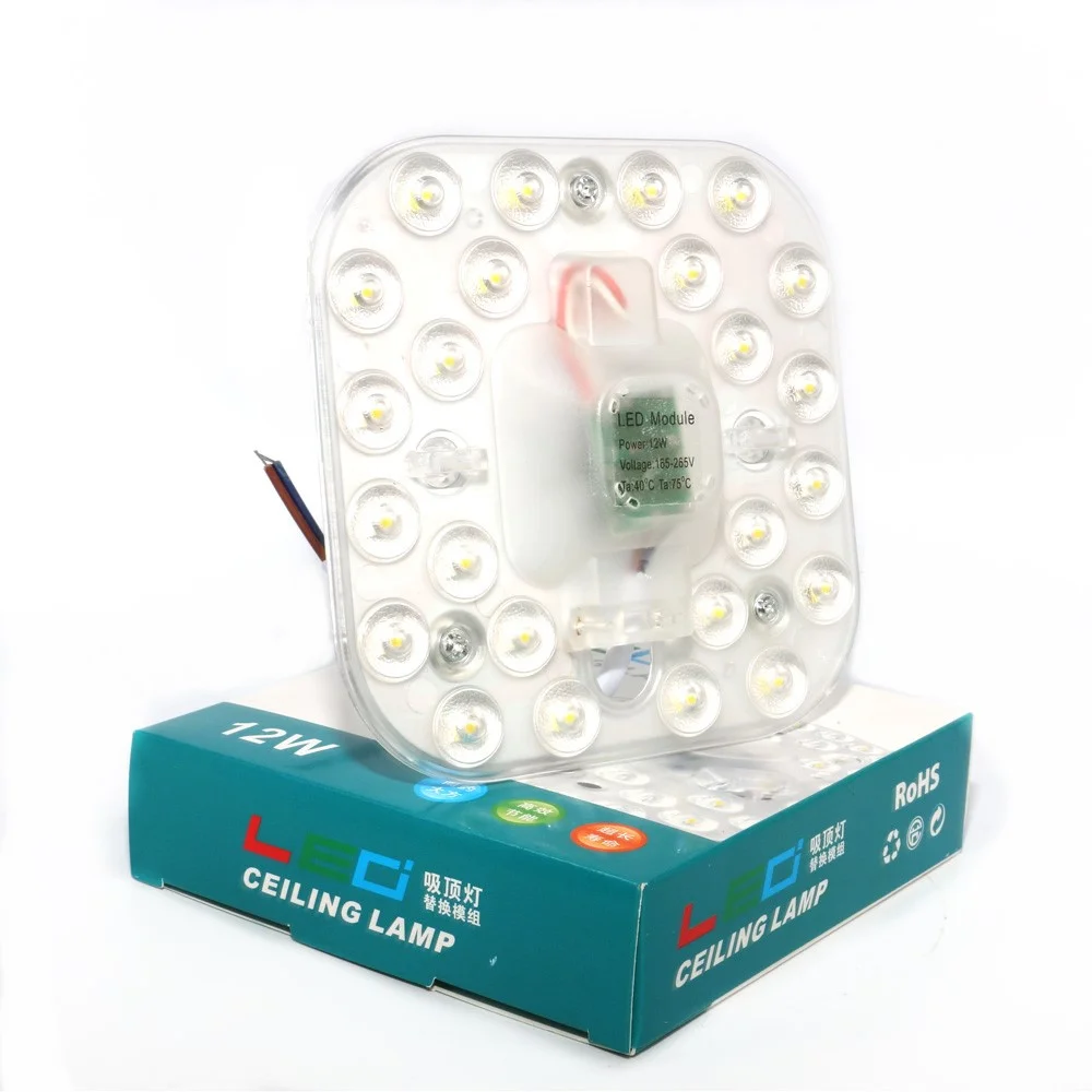 Светодиодная лампа 165 265 В переменного тока потолочная 2835 SMD светодиодный модуль