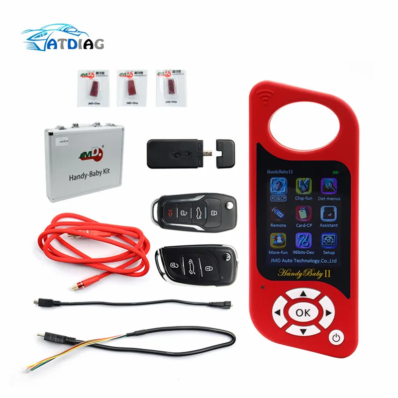 Лучший JMD Handy Baby 2 Ручной Bluetooth Автомобильный ключ чип программатор удобный II пульт