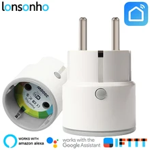 Lonsonho Smart Plug Wifi Smart Socket Outlet Korea EU Plug 10A 2000W Works With Google Home Mini IFTTT Alexa Smart Life Lonsonho Smart Plug Wifi Smart Socket Outlet Korea EU Plug 10A 2000W Works With Google Home Mini IFTTT Alexa Smart Life