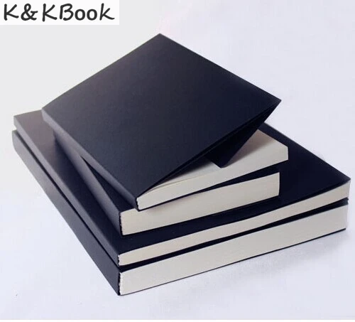 K& KBOOK винтажные бумажные пустые страницы, книга для эскизов, Канцтовары, дневник, книга для студентов, подарок, блокнот