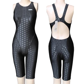 

NSA swimwear one piece competition training swimming suit women swimsuit girls kids racing swimsuits knee swim suits