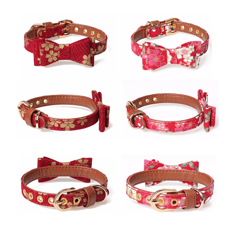 Cute Shiny Dog Collar Faux Leather Adjustable Pet Collars With Bell Cats  Products For Pets Red Blue Pink XS/S/M Pet Neck Strap - AliExpress