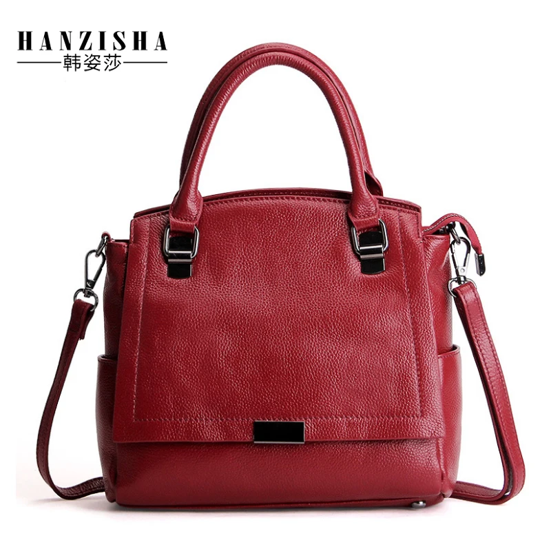 2018 New Brand Fashion Genuine Leather Women Handbag Luxury Design Solid Cow Leather Women Shoulder Bag Casual Ladies Tote Bag 2018 New Brand Fashion Genuine Leather Women Handbag Luxury Design Solid Cow Leather Women Shoulder Bag Casual Ladies Tote Bag