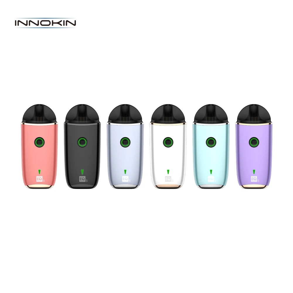 

Original Innokin EQS Pod Vape Kit 800mah built in Battery With 2ml Cartridges Electronic Cigarette Pod System Kit VS Innokin EQ