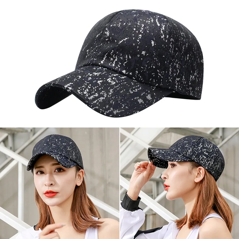 

Baseball Running Camping Cap Sports Sunshade Cotton Sun Hat Headwear Outdoor Travel Sportswear With Adjustable Back Closure