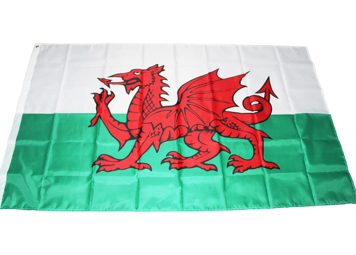 Орифлейм 90x150 см Флаг Уэльса валлийский красный дракон Камри Великобритания с английским флагом полиэстерная веревочная переключения большое Британский баннер