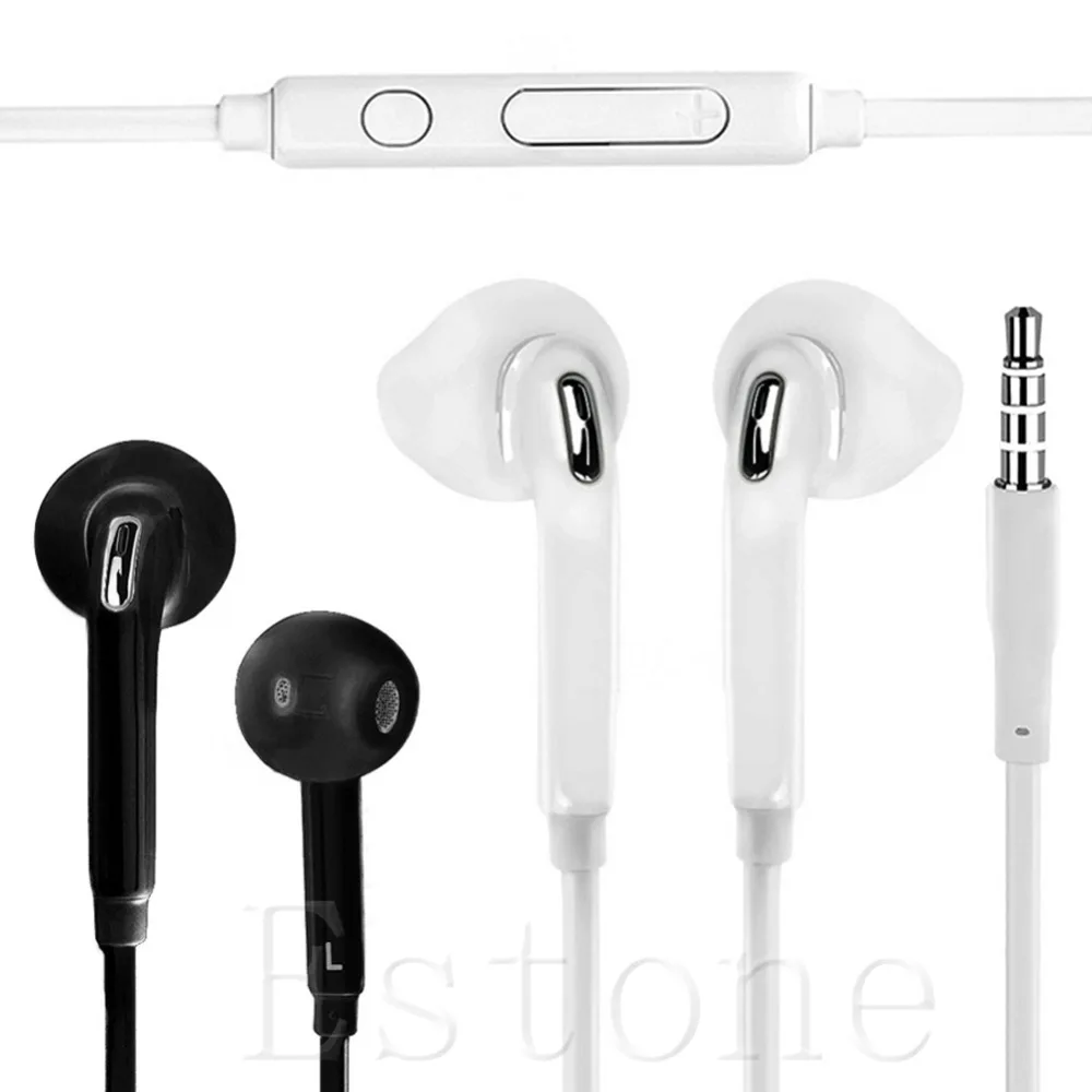 

1 PC For Samsung Galaxy S6/ S6 Edge In-Ear Headset Earphone Earbud Handsfree New
