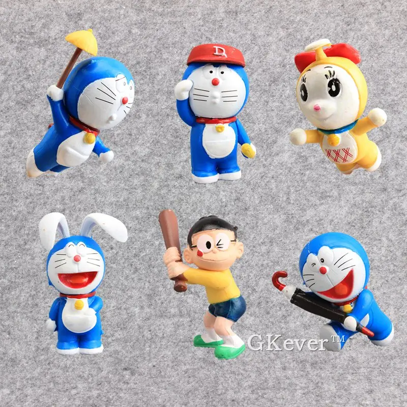 doraemon mini figures