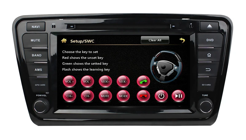 Excellent 8" Car DVD player with GPS navigation,audio Radio stereo,USB/SD AUX BT/TV Canbus,car multimedia headunit for SKODA OCTAVIA 2014 5