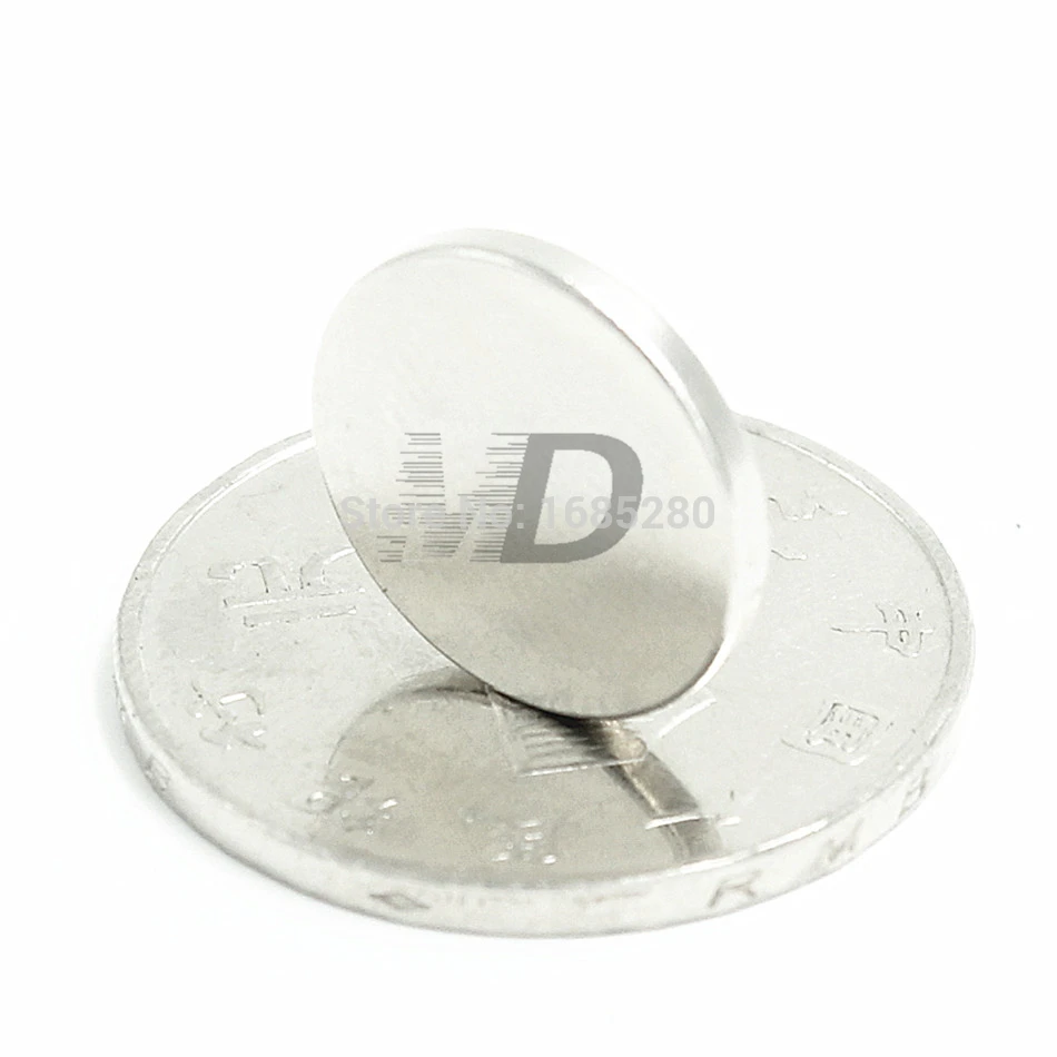 

100pcs Neodymium N35 Dia 15mm X 2mm Strong Magnets Tiny Disc NdFeB Rare Earth For Crafts Models Fridge Sticking Free Shipping