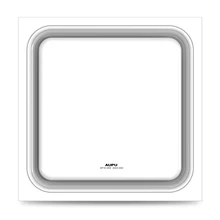 Вытяжной вентилятор интегрированный потолочный Кухня Ванная комната Высокая мощность вытяжной вентилятор энергосберегающий бесшумный белый