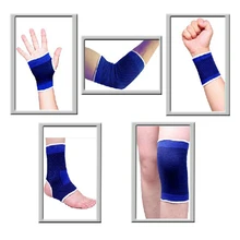 1pair each type Sports Safety Set ,ankle support,arm warmers,elbow & knee pads,wrist support
