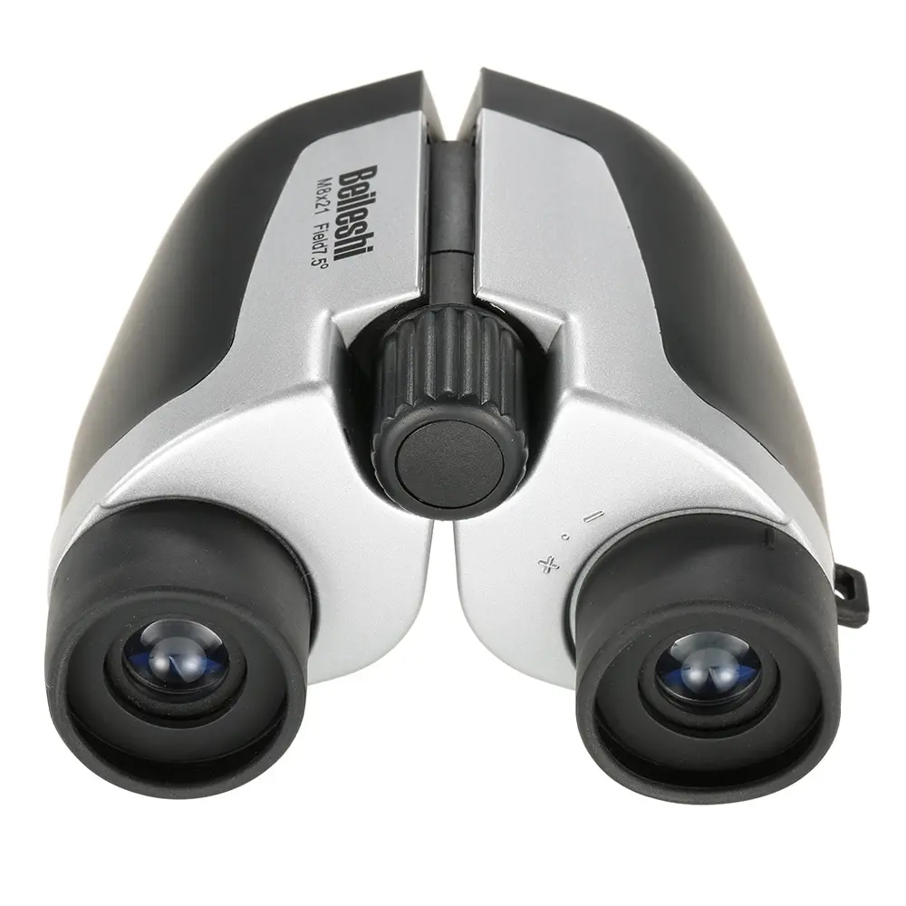 عالية HD تلسكوب 8*21 تلسكوب فيلم الأزرق عالية الوضوح Fogproof تليسكوب مزود بمنظار ثنائي ل في الهواء الطلق التخييم الصيد المشي