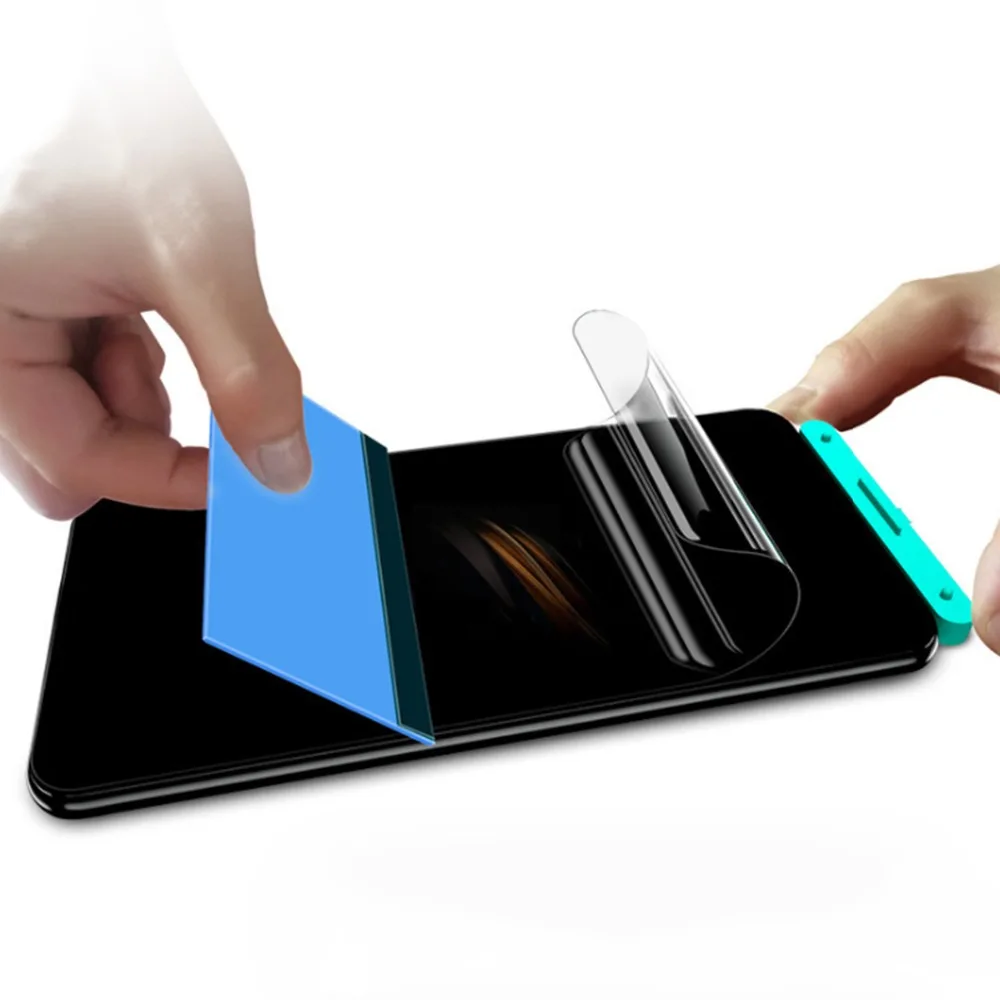 

2PCS Front & Back Real Hydrogel Film For Xiaomi Mi 9 SE Play Redmi Note 7 6 Pro Soft TPU Full Cover Protective Screen Protector