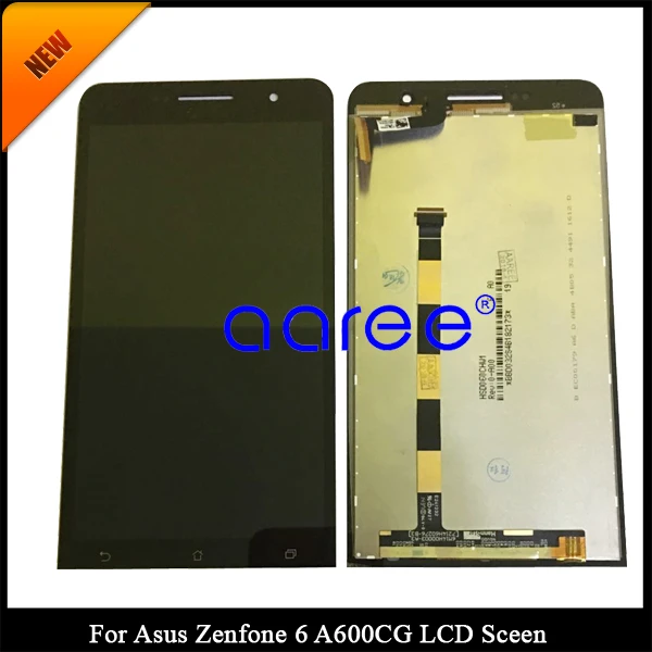 ЖК-дисплей для Asus Zenfone 6 A600CG экран 0 дюйма 100% тестирование сенсорный дигитайзер в
