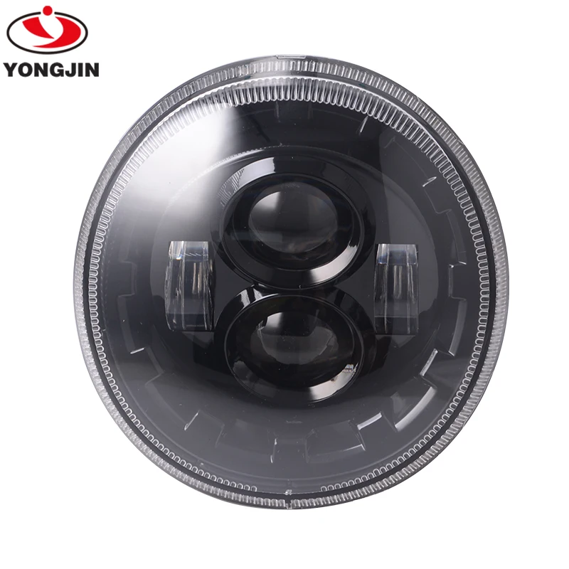 

For Vespa GTS 300 Black LED headlight headlamp