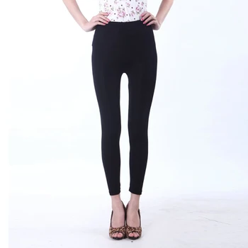 

New Spring Autumn Women Solid Color Pencil Pants Modal Plus Size Casual Bottoming Trousers Slim Was Thin Pants YP0104