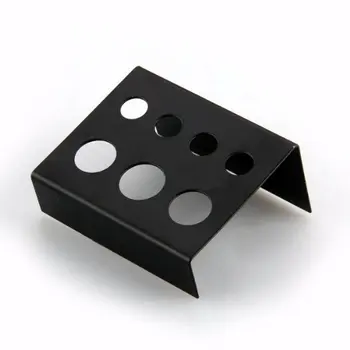 

Black Stainless Steel Tattoo Ink Cup Cap Holder Stand 7 Holes Supply