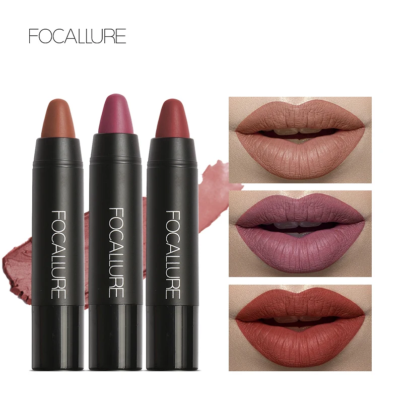 Стойкая водостойкая губная помада focallure Matte антипригарная чашка косметическая
