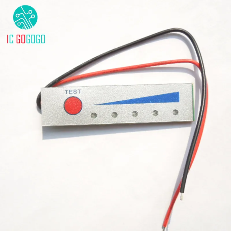 

2S 3S 4S 5S 6S Lithium Battery Power Level Indicator Battery Module Li-ion Lithium Capacity Indicator For Led Voltage Display