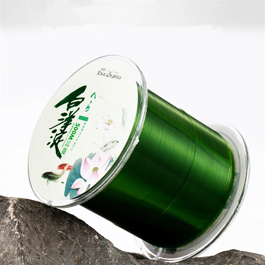 

New 500M Best Quality Mono filament Nylon Fishing Line Saltwater/Freshwater Monofilament Japan Material Super Durable Fish Line